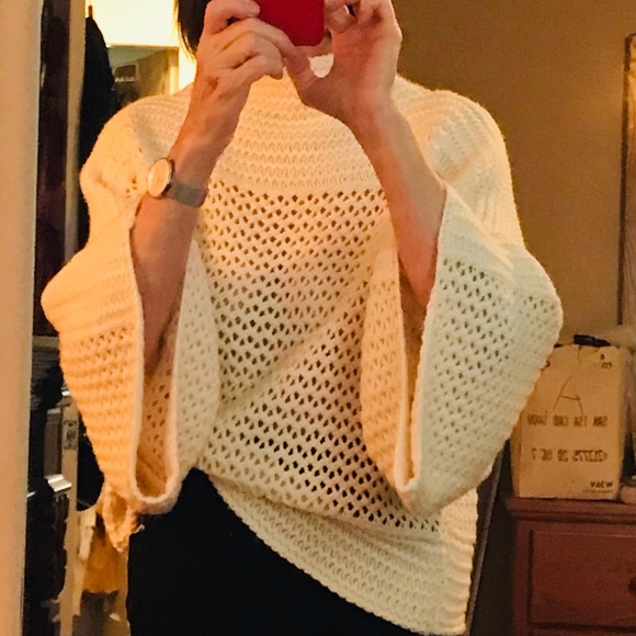 CHICOS BLACK LABEL MOCK NECK TOP  SZ S/M - Picture 1 of 13